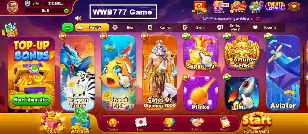WWB777 Game